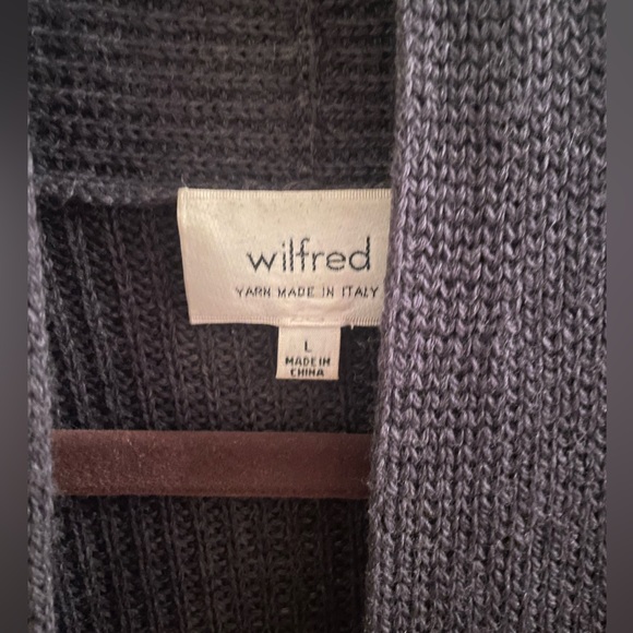 Wilfred Sleeveless Wool Cardigan - Picture 3 of 5